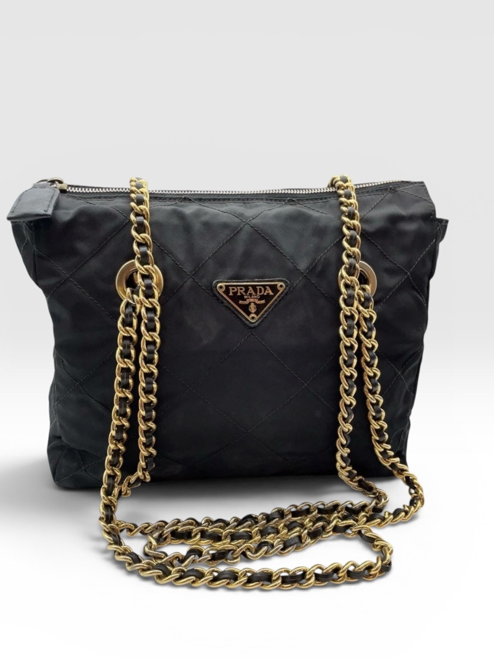 Prada Nero Tessuto-w/ dust bag in GREAT condition!